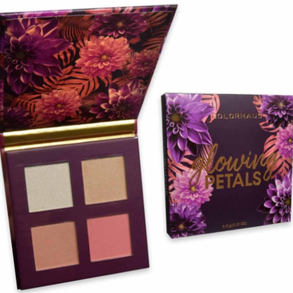 COLORHAUS Glowing Petals Mini Blush Palette NIB